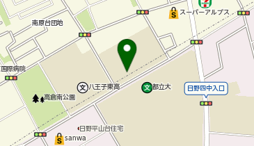 高倉小学校の地図画像