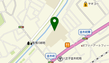 横山第二小学校の地図画像