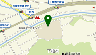由木中学校の地図画像