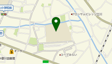 第八中学校の地図画像