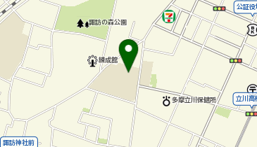 第一小学校の地図画像