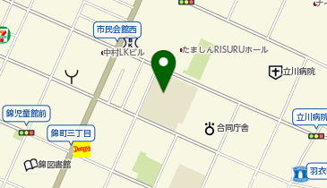 第三小学校の地図画像