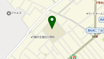 第五小学校の地図画像