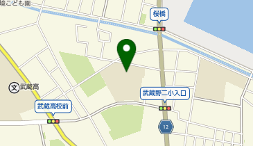 第二小学校の地図画像