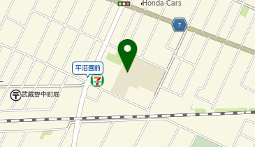 井之頭小学校の地図画像