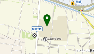 桜野小学校の地図画像