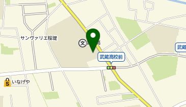 武蔵高校の地図画像