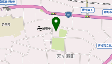 天ヶ瀬体育館の地図画像
