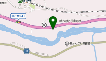 沢井市民センター(多目的室)の地図画像