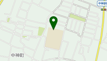 昭島市立中神小学校の地図画像