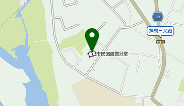 昭島市立やまのかみ会館の地図画像