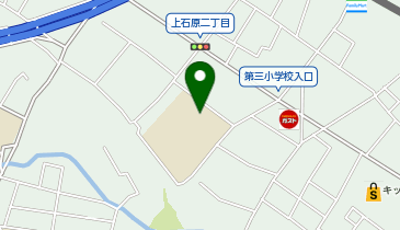 第三小学校の地図画像