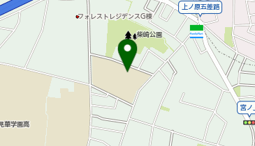上ノ原小学校の地図画像