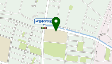 染地小学校の地図画像
