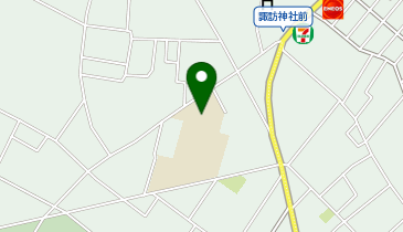 北ノ台小学校の地図画像