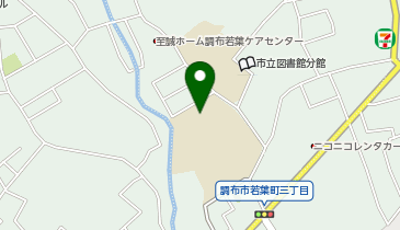 第四中学校の地図画像
