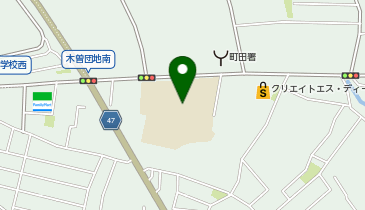 本町田ひなた小学校の地図画像