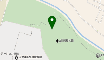 武蔵野公園(野川公園・国際基督教大を含む)の地図画像