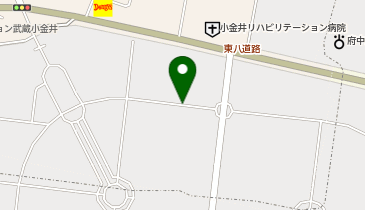 多磨霊園の地図画像