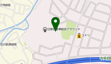 日野自動車(株)総合グラウンドの地図画像