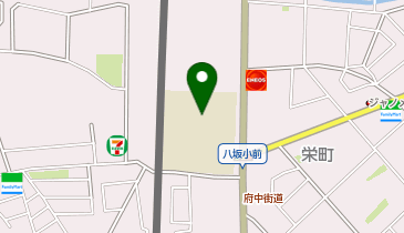 八坂小学校の地図画像