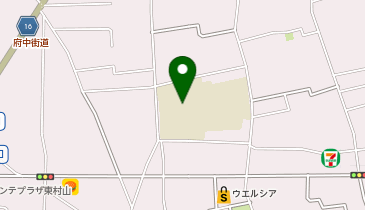 久米川小学校の地図画像
