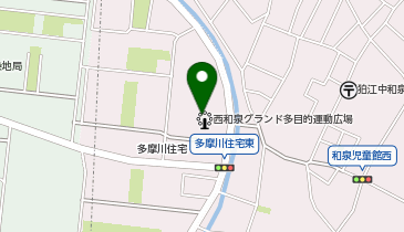 西和泉グランドの地図画像