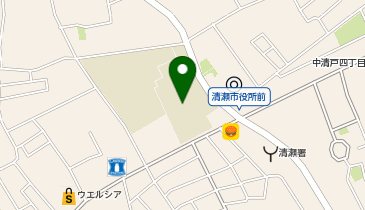 清瀬小学校の地図画像