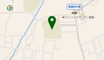 第四中学校の地図画像