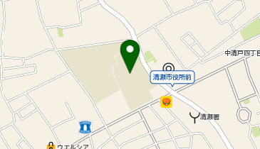 清瀬小学校の地図画像