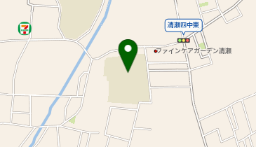 第四中学校の地図画像