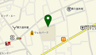 東久留米市立第三小学校の地図画像