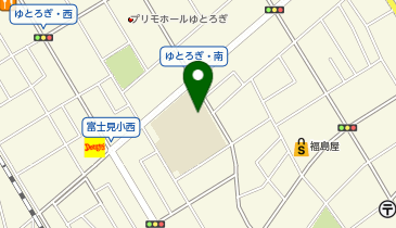 富士見小学校の地図画像