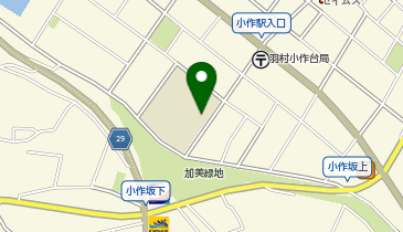 小作台小学校の地図画像