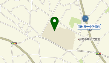 羽村第一中学校の地図画像