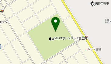 富士見公園の地図画像