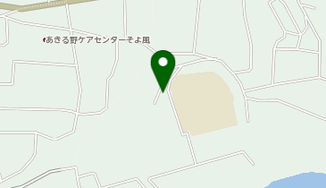 南秋留児童館の地図画像