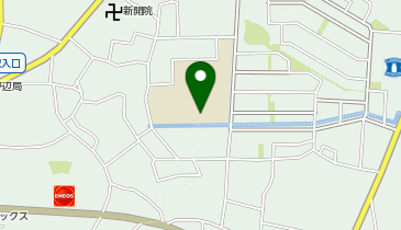 前田小学校校庭の地図画像