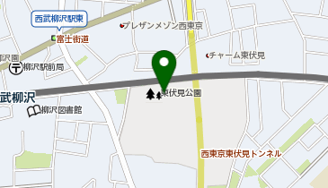 都立東伏見公園の地図画像