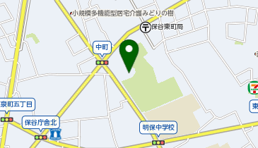 文理台公園の地図画像