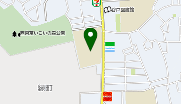 谷戸小学校の地図画像
