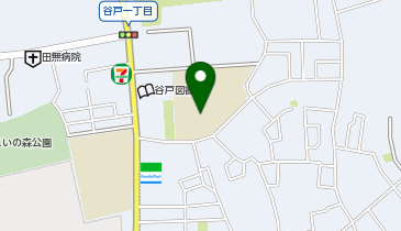 谷戸第二小学校の地図画像