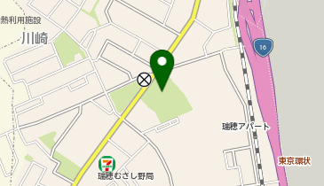 武蔵野コミュニティグランドの地図画像