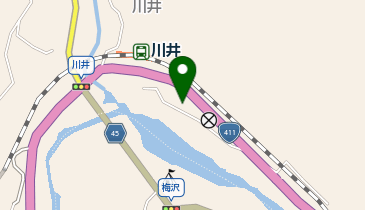 川井生活館の地図画像