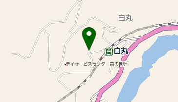 白丸生活館の地図画像