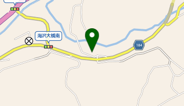 海沢自治会館の地図画像