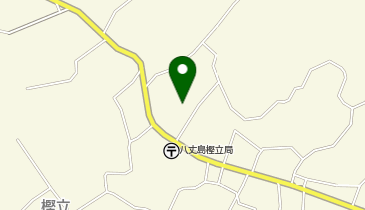 樫立公民館の地図画像