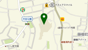 横浜市立稲荷台小学校の地図画像