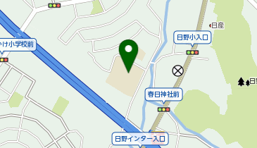 横浜市立日野小学校の地図画像