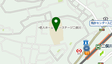 横浜市立二俣川小学校の地図画像